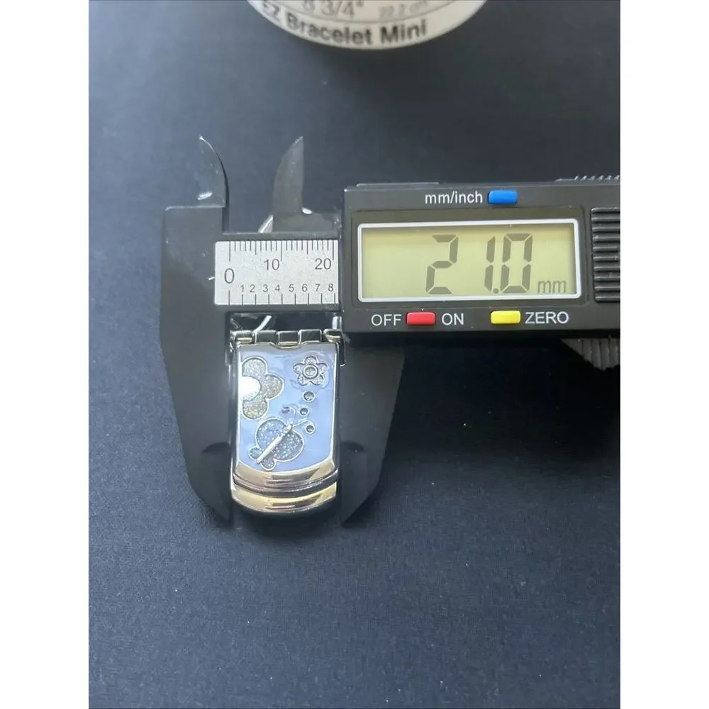 Flip Phone Keychain Quartz Watch